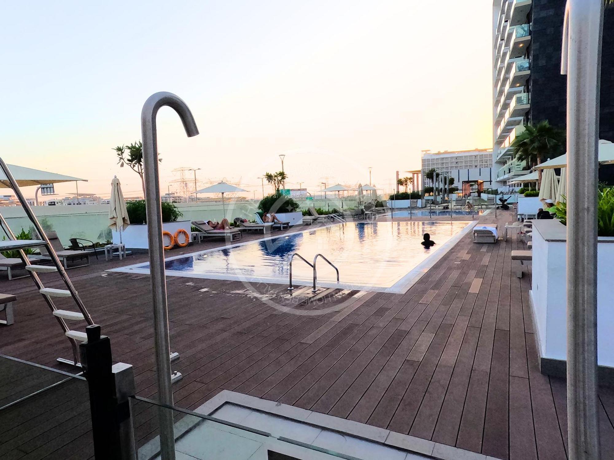 Luxury In Meydan, Furnished With Wifi, Terrace, Gym, Pool & Free Parking Apartment