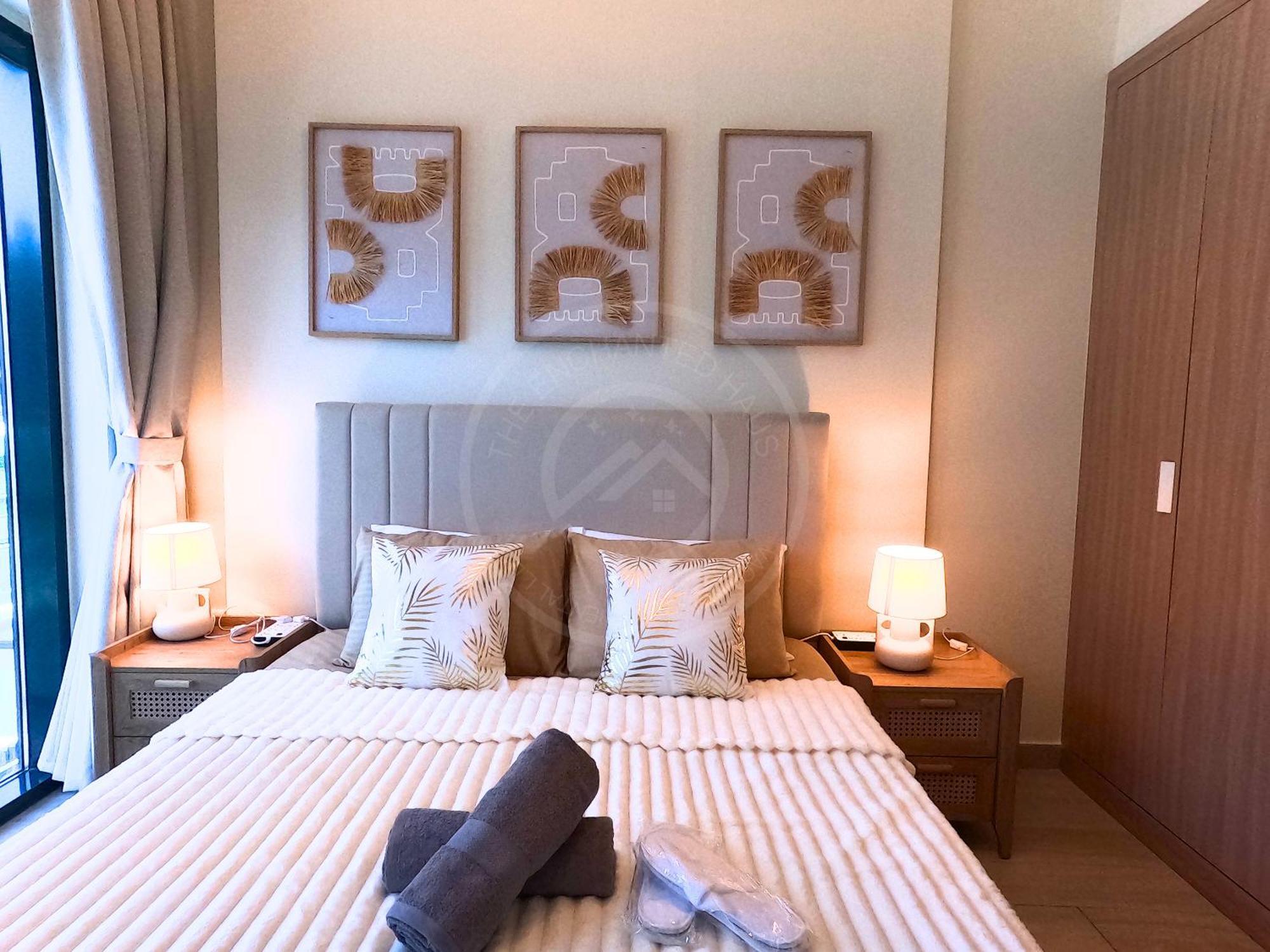 Luxury In Meydan, Furnished With Wifi, Terrace, Gym, Pool & Free Parking